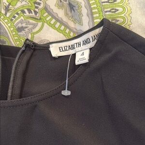 Elizabeth and James Black Dress